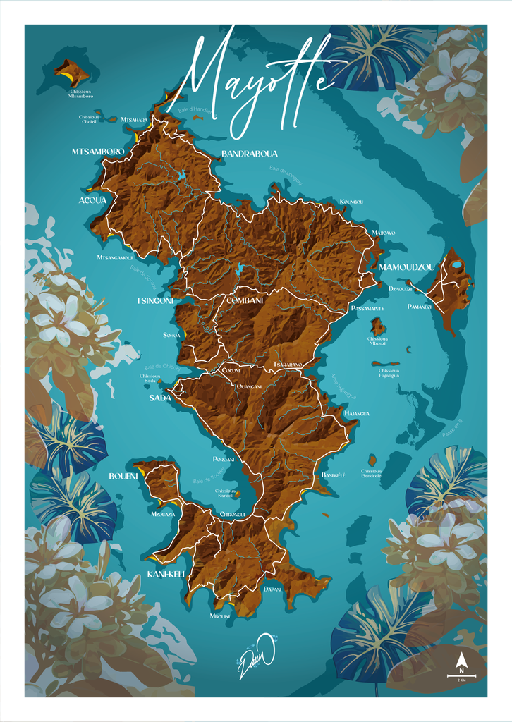 Ai - Carte de Mayotte